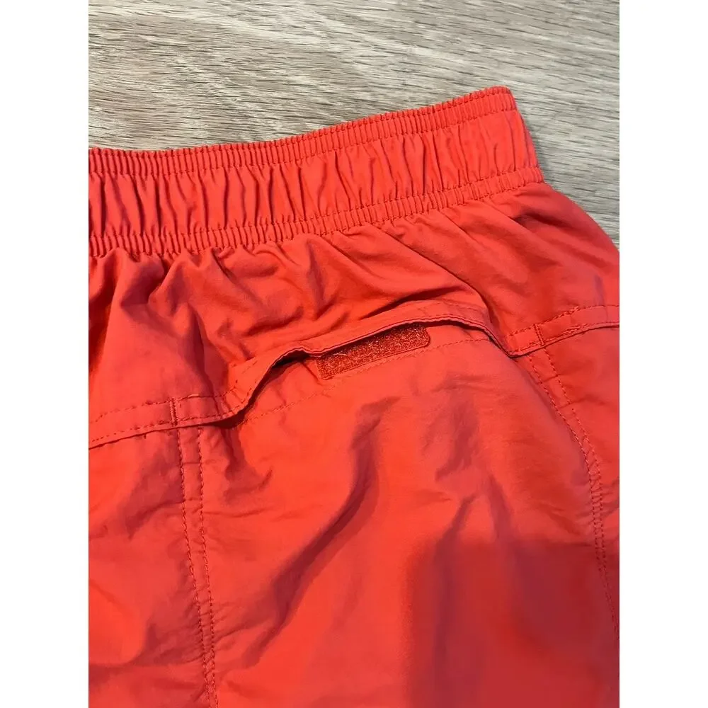 Columbia Men's Red Dri Fit shorts Size M Elastic Waist Mesh Lined 0015 - Picture 9 of 9